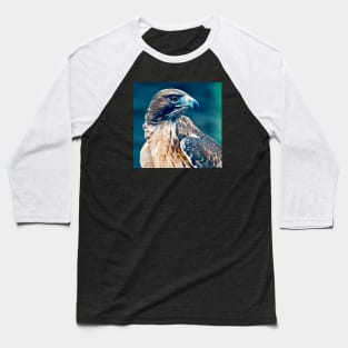 Wild Bird Hawk Baseball T-Shirt